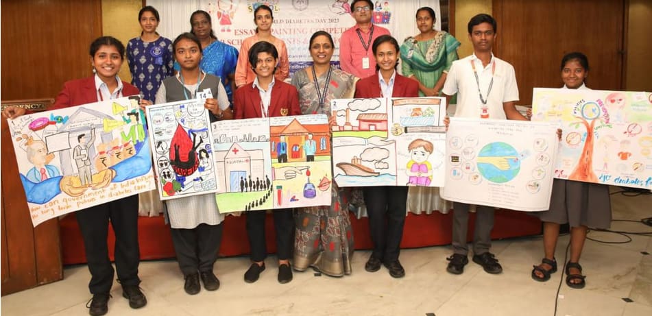 Painting, essay writing, quiz competition to mark World Diabetes Day at CMC Vellore